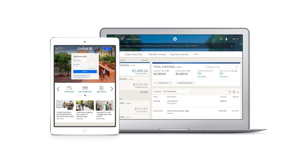 Chase Online Chase Bank Fintech Zoom World Finance