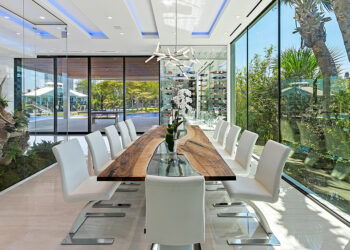 This $15 Million Miami Mansion has a private waterfront and an infinity pool