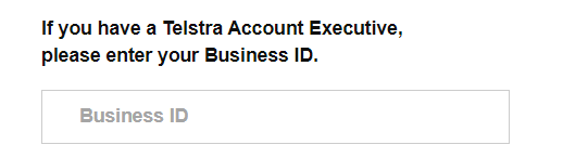 Telstra Business Account