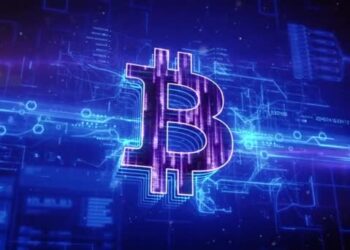 Digital Bitcoin Logo