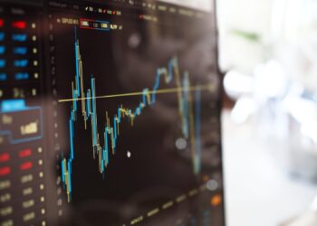 Stock market screen