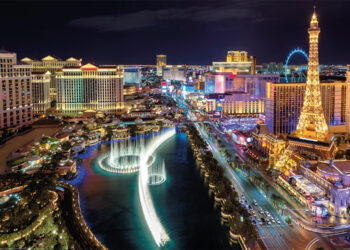 Las Vegas aerial View