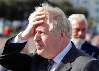 boris johnson frustrated