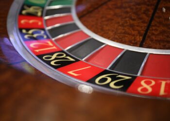 Close-up Shot Of A Roulette
