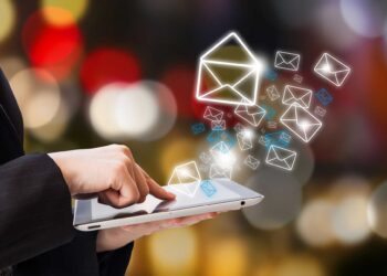 opening email