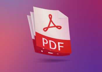 Pdf icon over pink backgound | FintechZoom