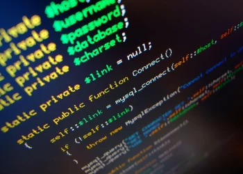 Code in black screen computer | FintechZoom