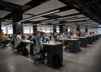 People in a call center office | FintechZoom