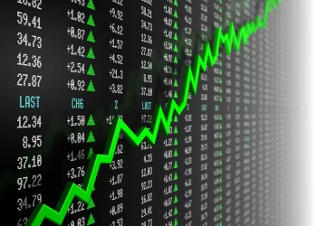 Stock Chart with green upward | FintechZoom