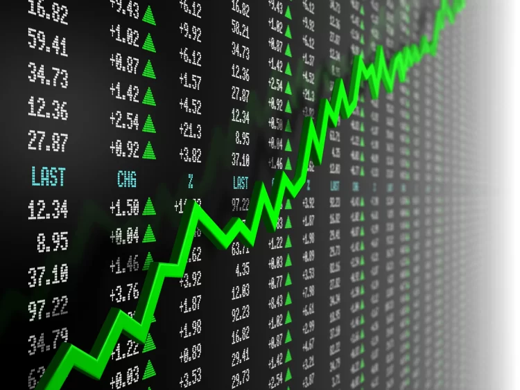 Stock Chart with green upward | FintechZoom