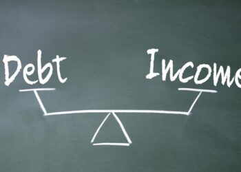 Income and debt balance sign | FintechZoom