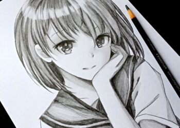 Anime Girl drawing | FintechZoom