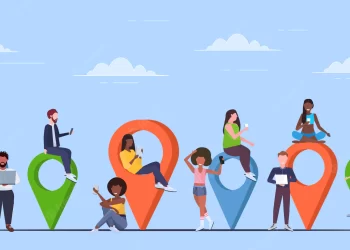 Geo Tags pointers illustration | FintechZoom