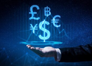 Person holding in hand several currency symbols illustration | FintechZoom