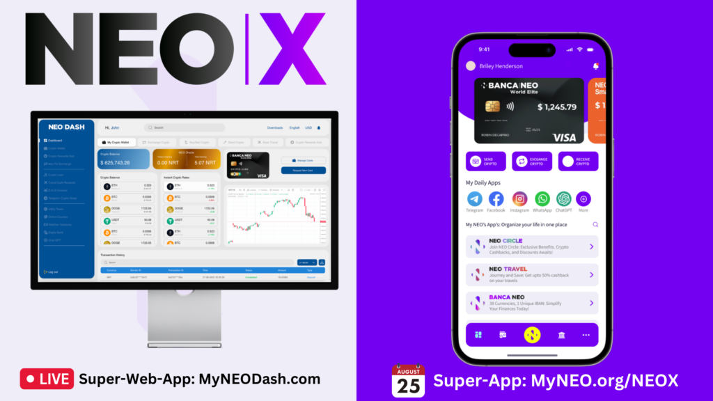 Super-App Showdown: The Cosmic Clash Between NEO X and Elon Musk's 'X'