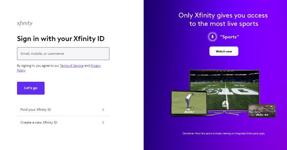 Sign in with your Xfinity ID | FintechZoom