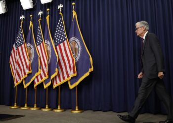 The Federal Reserve said Wednesday it will hold interest rates steady as the US economy begins to show the effects of President Donald Trump’s haphazard trade war.