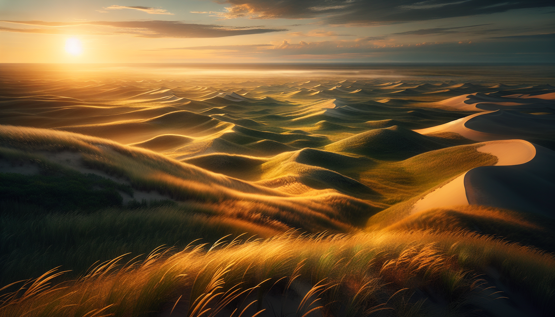 Professional illustration representing The Majesty of the Nebraska Sandhills